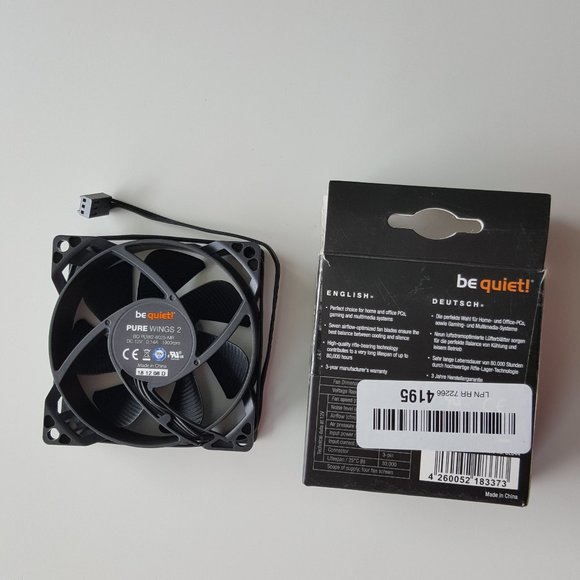 be quiet! Pure Wings 2 FAN Case 80mm 3-pin - Picture 3 of 3